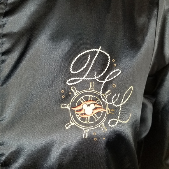 Disney Cruise Line Minnie Mouse Navy Stadium Coat - Picture 3 of 7